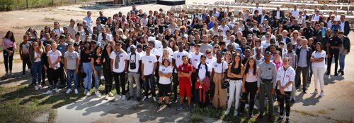 Quinze stagiaires de l’E2C Marseille au Camp des Milles