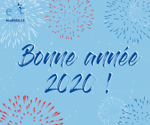 L’E2C Marseille vous souhaite une belle année 2020 !