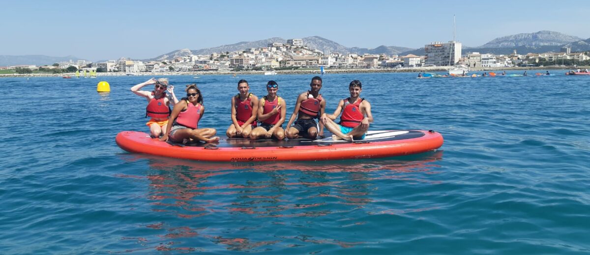 Les stagiaires de l’E2C Marseille découvrent les sports nautiques !