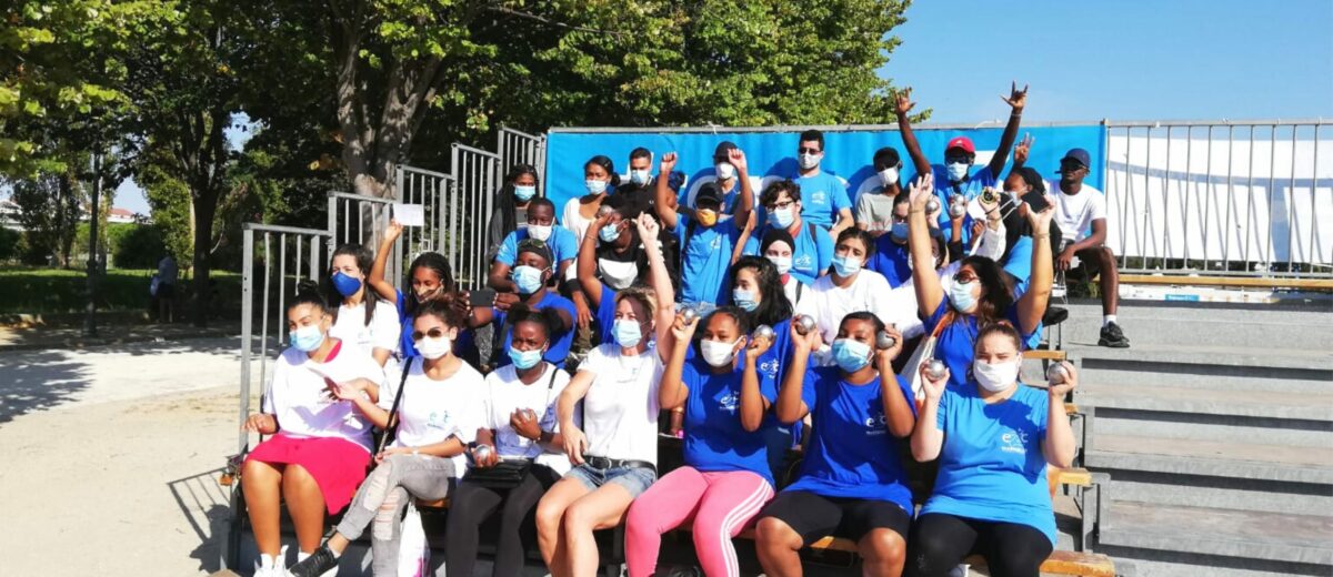 Les stagiaires de l’E2C Marseille participent au Mondial la Marseillaise à Pétanque