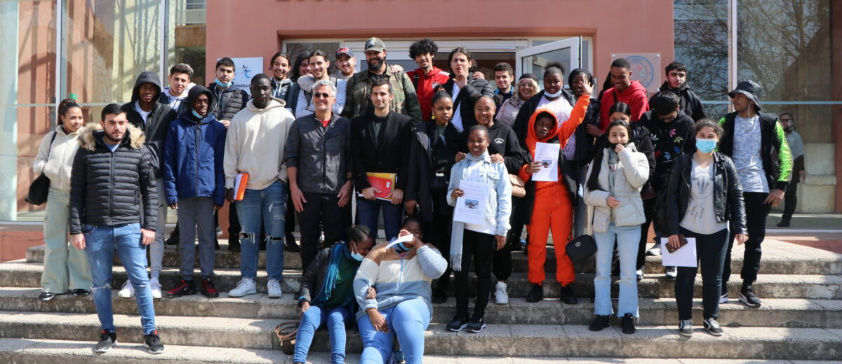 Les stagiaires de l’E2C Marseille rencontrent Ara Khatchadourian