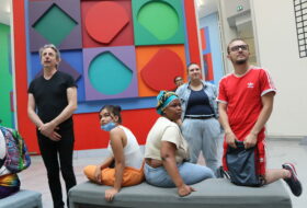 Les stagiaires de l’E2C Marseille Romain-Rolland passent à journée au musée Vasarely